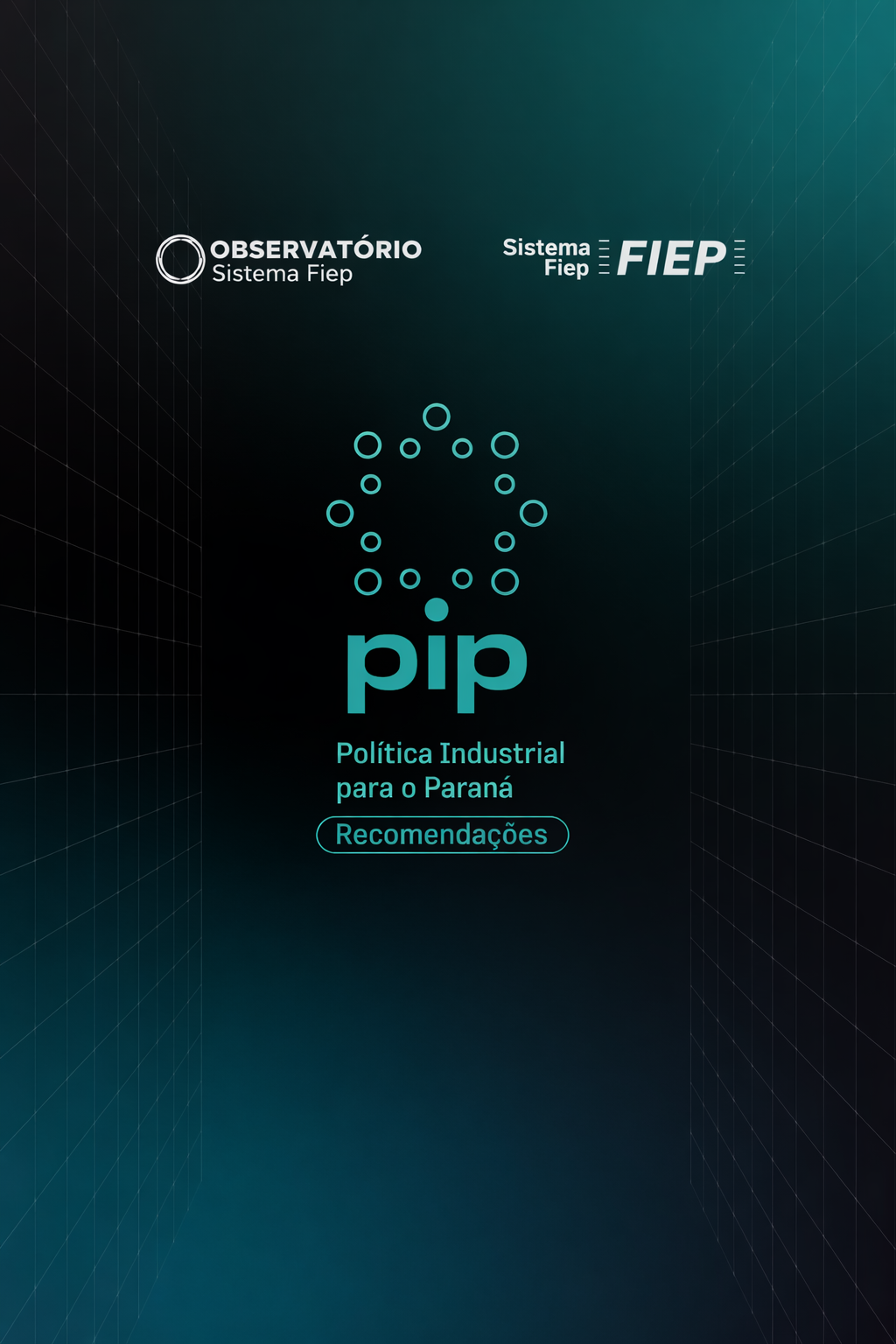 Capa do documento em PDF das "Políticas Industrial para o Paraná: Recomendação"